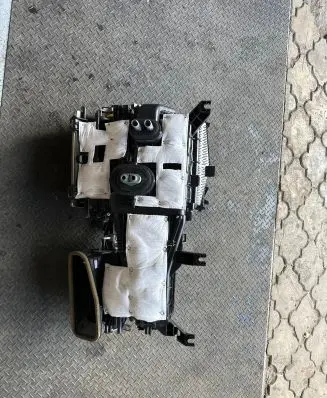 Interior heater climate box assembly