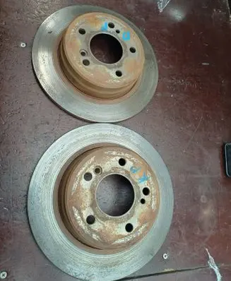 Rear brake disc