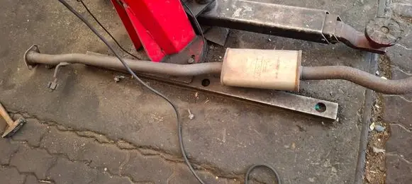 Nissan Qashqai Middle muffler/silencer 
