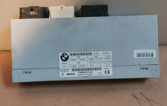 BMW 7 F01 F02 F03 F04 Tailgate/trunk control unit/module 7317512