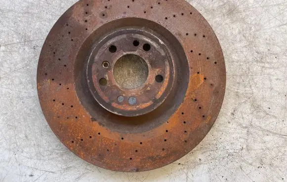 Mercedes-Benz GL X166 Front brake disc A1664210912
