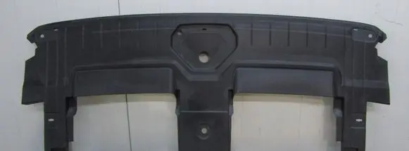 Engine bonnet/hood lock trim molding
