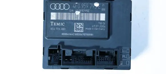 Audi A6 S6 C6 4F Door control unit/module 4F0959795E