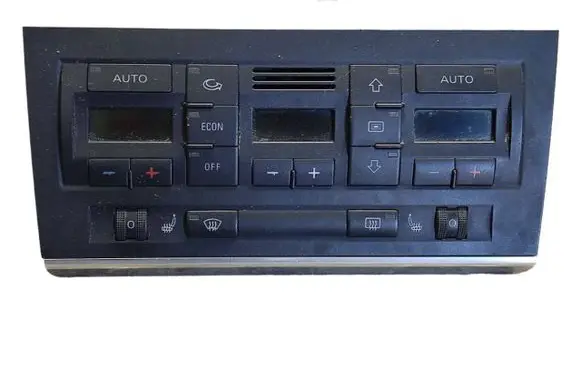 Audi A4 S4 B6 8E 8H Climate control unit 8E0820043AB 8E0858063A