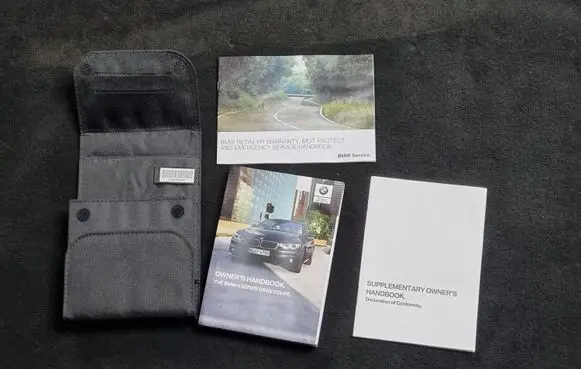 BMW 4 F36 Gran coupe Owners service history hand book 