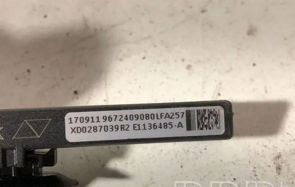 Peugeot 5008 Keyless (KESSY) go control unit/module 1709119672409080LFA25720 E1136485A XD0287039R2
