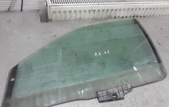 Audi A6 S6 C4 4A Front door window glass four-door
