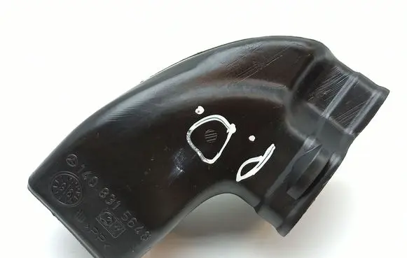 Mercedes-Benz S W140 Cabin air duct channel 1408315646