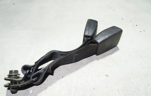 Middle seatbelt buckle (rear)