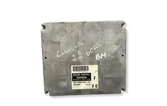 Toyota Corolla Verso AR10 Engine control unit/module 896610F100 1758007625 MB1758007625