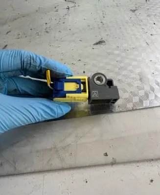 Airbag deployment crash/impact sensor
