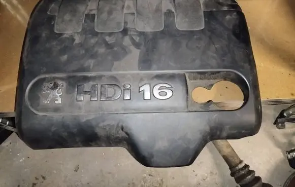 Peugeot 407 Engine cover (trim) 9654079580 9654079380