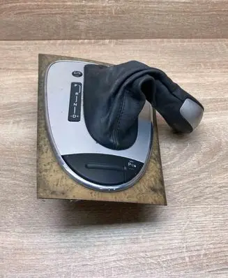 Mercedes-Benz E W211 Gear lever shifter trim leather/knob 2118216958 A2115420426