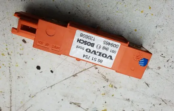 Airbag deployment crash/impact sensor