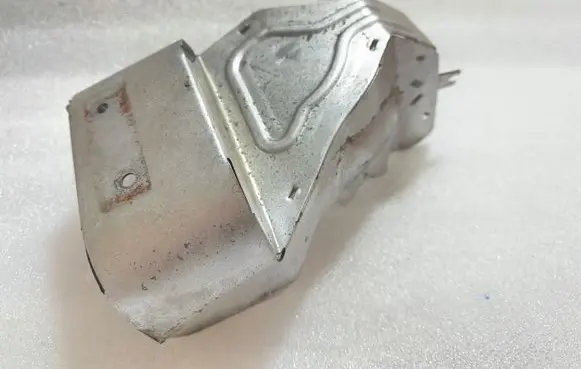 Heat shield in engine bay