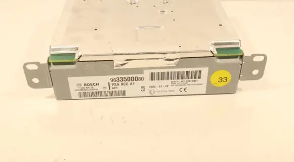 Citroen C3 Radio/GPS head unit trim 9833500080