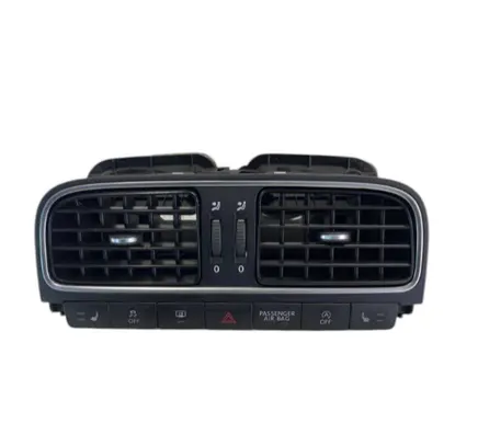 Volkswagen Polo V 6R Dash center air vent grill 6RF819728A 12012011 WW250