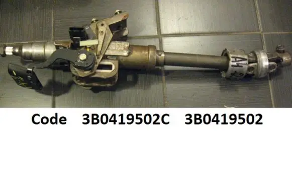 Volkswagen PASSAT B5 Steering wheel axle 3B0419502C 3B0419502