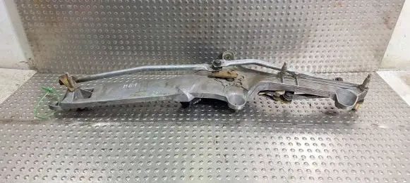 Front wiper linkage and motor