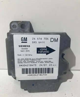 Opel Zafira A Airbag control unit/module 24416704 5WK42978 1923594