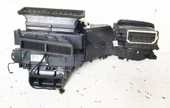 Interior heater climate box assembly