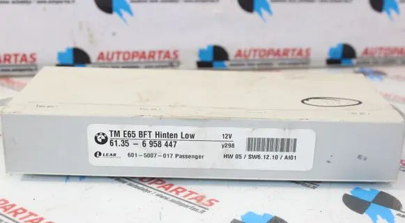 BMW 7 E65 E66 Door control unit/module 6958447
