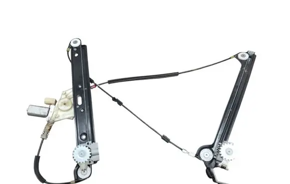 Front door window regulator with motor