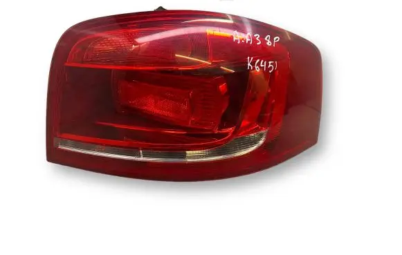 Audi A3 S3 A3 Sportback 8P Rear/tail lights 8P3945096A