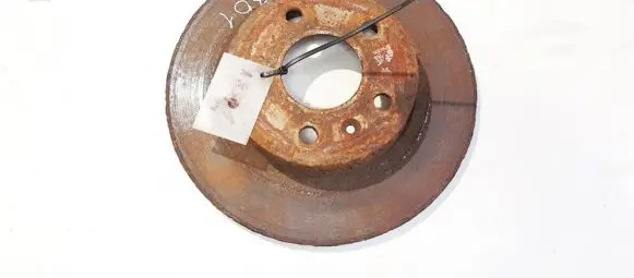 Opel Zafira A Rear brake disc neventiliuojamas