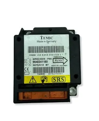 Peugeot 607 Airbag control unit/module 9640341180 3675C13 L2T0J17A4Z1