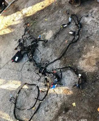 Opel Grandland X Engine installation wiring loom 9836329280