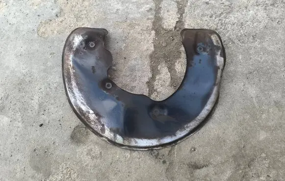 Audi A7 S7 4G Front brake disc dust cover plate 4H0615311