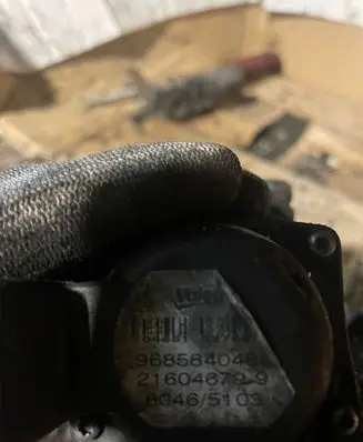Peugeot 308 EGR valve 9685640480