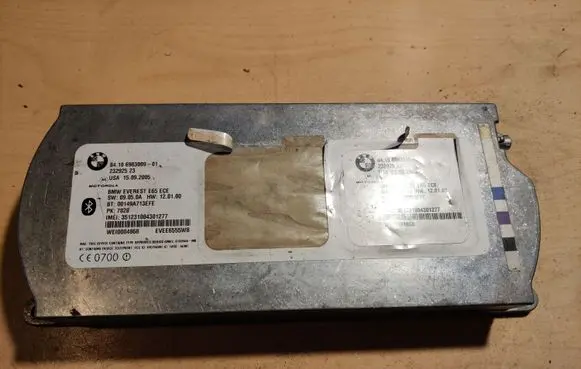 BMW 7 E65 E66 Bluetooth control unit module 8410698300901