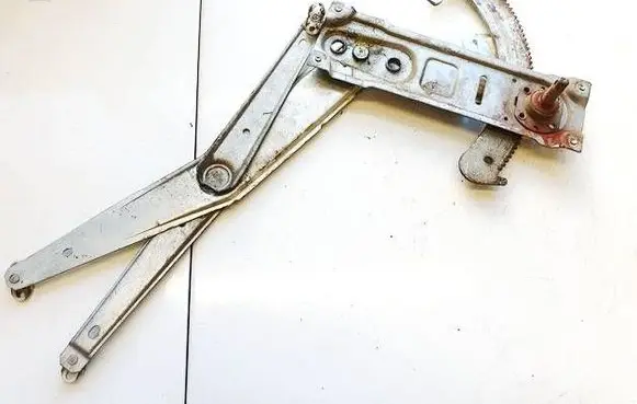 Opel Astra F Sliding door window regulator with motor 90360535