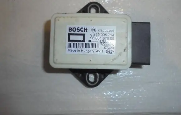 Citroen C4 Grand Picasso ESP acceleration yaw rate sensor 9663187680