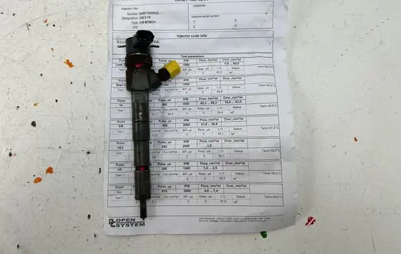 Opel Combo D Fuel injector 0445110300