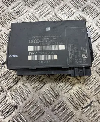 Audi A4 S4 B6 8E 8H Comfort/convenience module 8E0959433BA 01492617 00002729B6