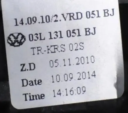 Skoda Yeti (5L) Turbo solenoid valve 03L131051BJ
