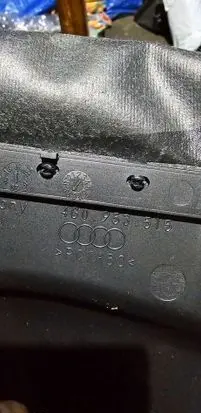 Audi A6 C7 Steering wheel column trim brak