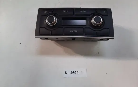Audi A8 S8 D3 4E Climate control unit 4E0919158F