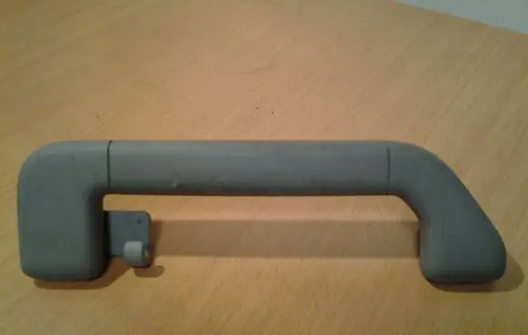 Volkswagen Touareg I Rear interior roof grab handle 3D5857607