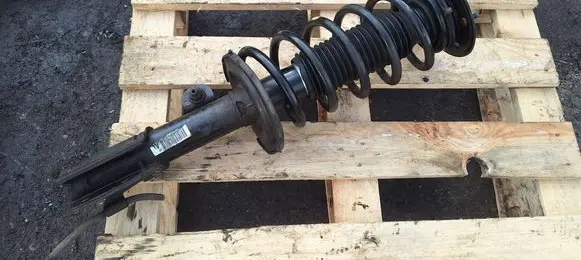 Opel Antara Front shock absorber with coil spring 96809738