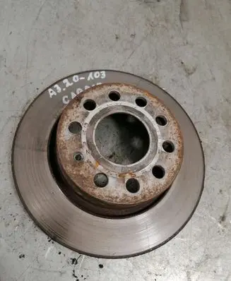 Audi A3 S3 A3 Sportback 8P Rear brake disc