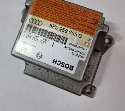 Audi A3 S3 A3 Sportback 8P Airbag control unit/module 8P0959655D 0285001700