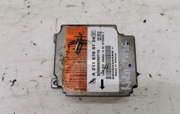 Mercedes-Benz E W211 Airbag control unit/module A2118705726
