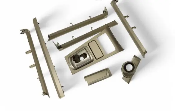 Porsche Cayenne (92A) Interior decorative trim set 7P5857226 7P5857221 7P5867409