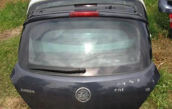 Opel Corsa D Tailgate/trunk/boot lid