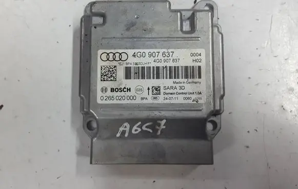 Audi A6 S6 C7 4G ESP (stability system) control unit 4G0907637XAUTOPX 4G0907637 0265020000