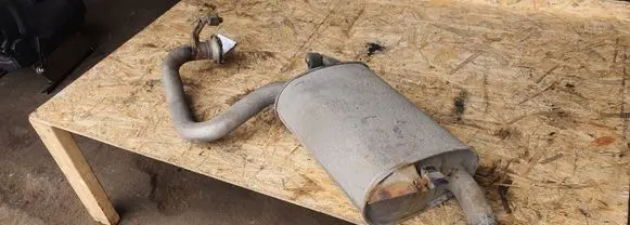 Toyota Avensis T250 Muffler/silencer 